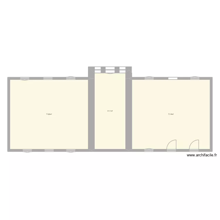 logements épicerie. Plan de 3 et 174 m² logements épicerie. Plan de 3 et 174 m²