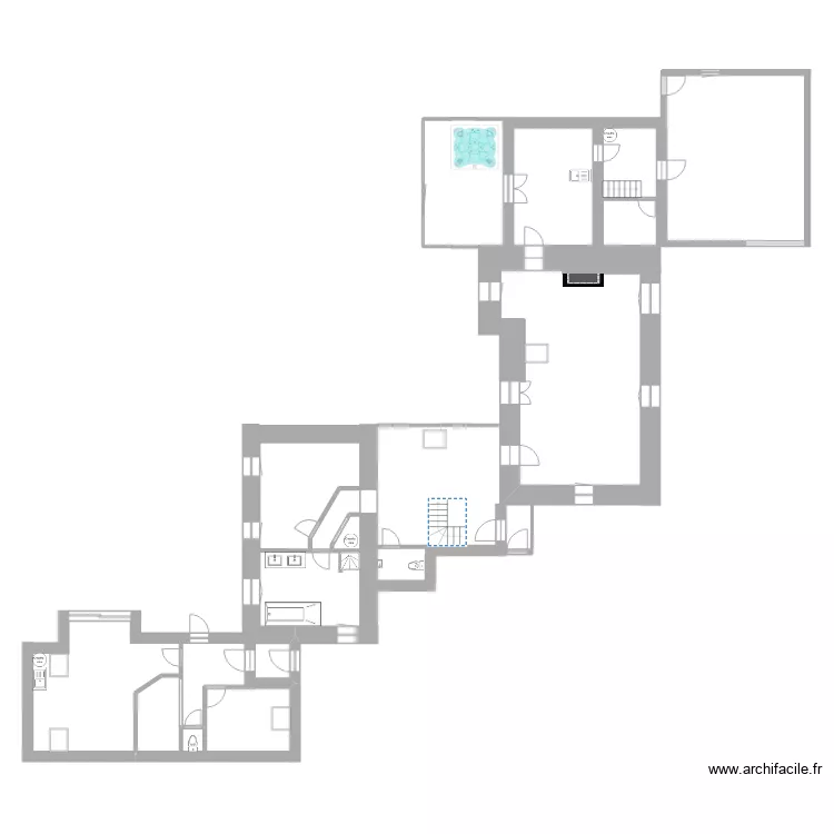 St Pol de Leon RDC. Plan de St Pol de Leon RDC. Plan de