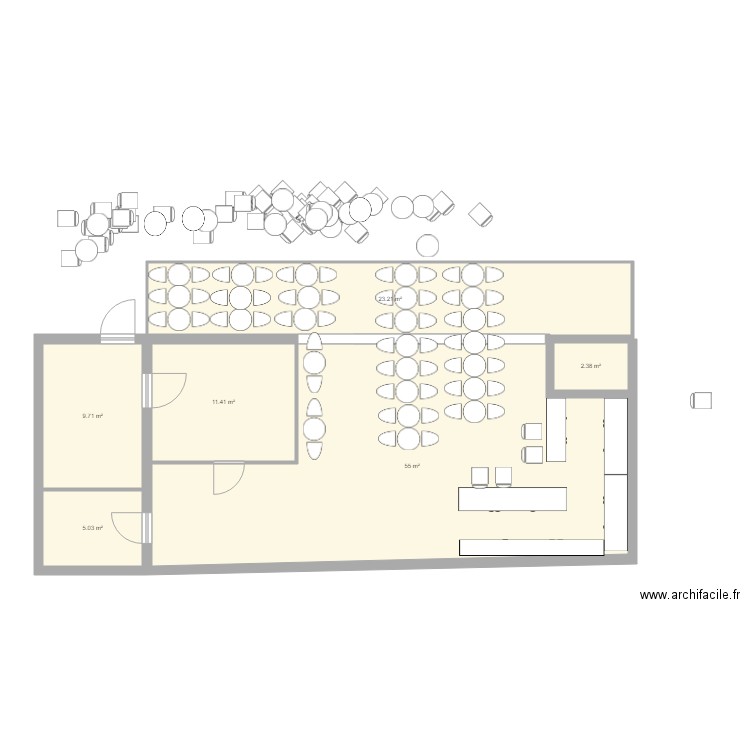 resta2. Plan de 0 pièce et 0 m2
