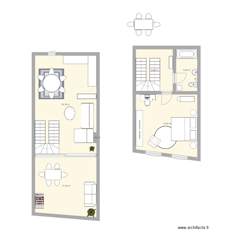 Auvernier. Plan de 0 pièce et 0 m2