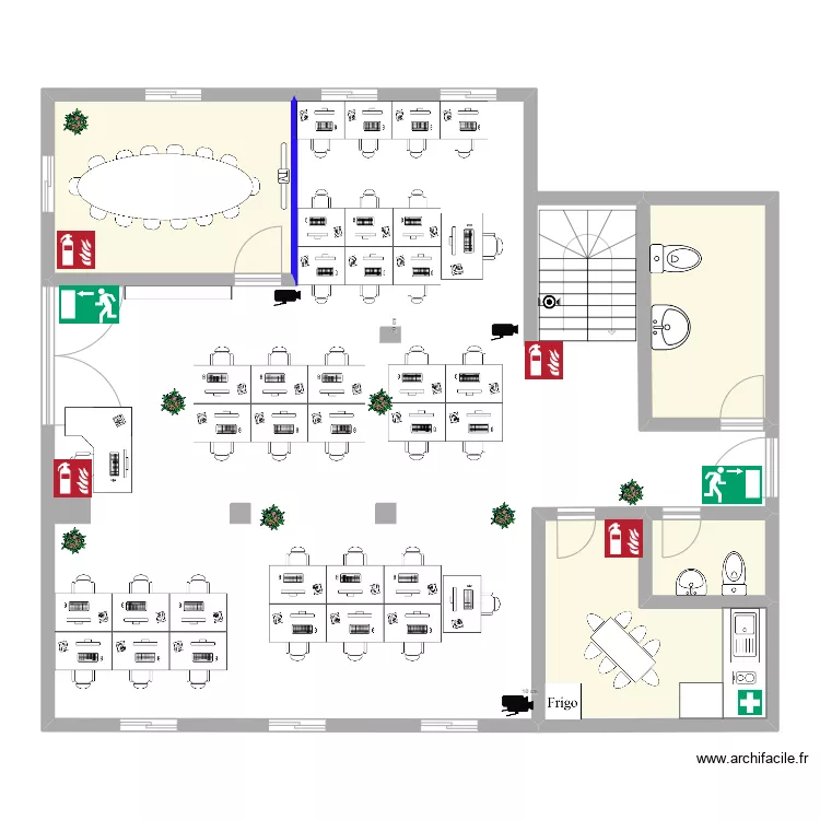 victoire ssol s&eacute;curit&eacute;. Plan de 