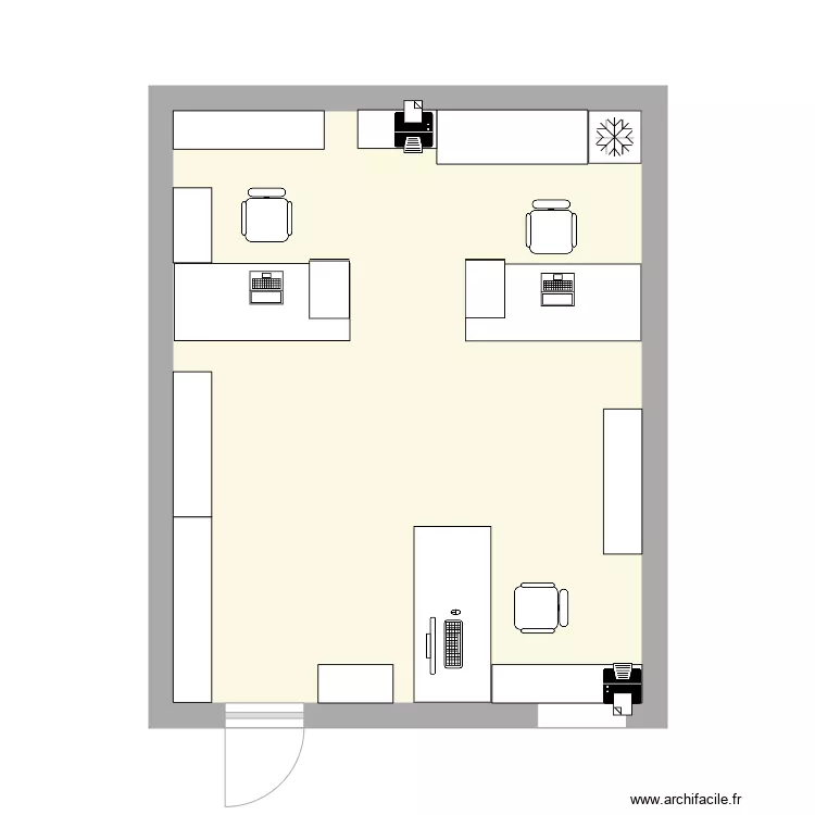 algeco chapeau 1. Plan de 0 pièce et 0 m2