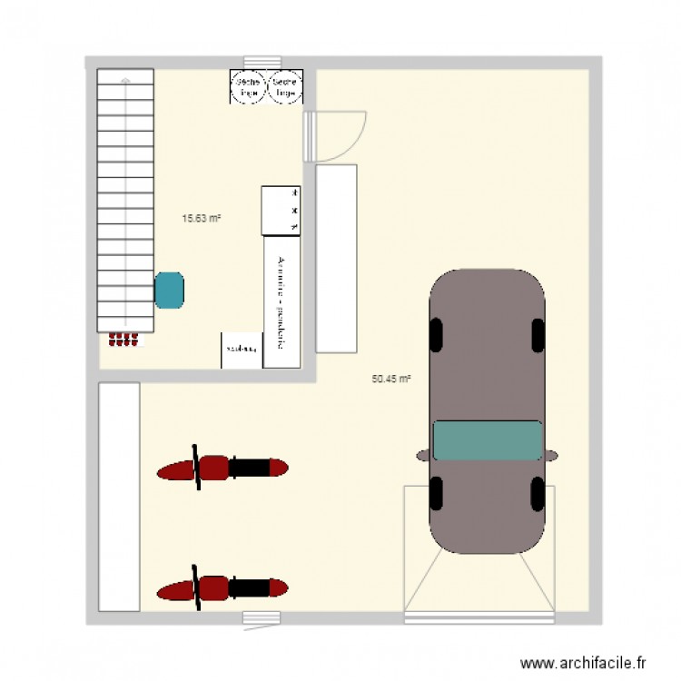 Garage GBART. Plan de 0 pièce et 0 m2