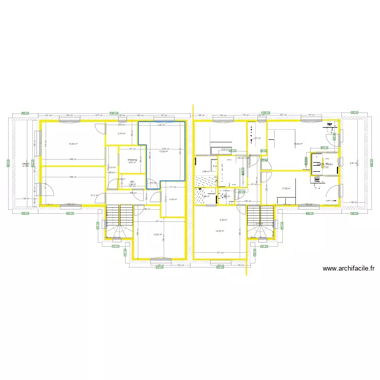 SAINT JULIEN étage . Plan de SAINT JULIEN étage . Plan de