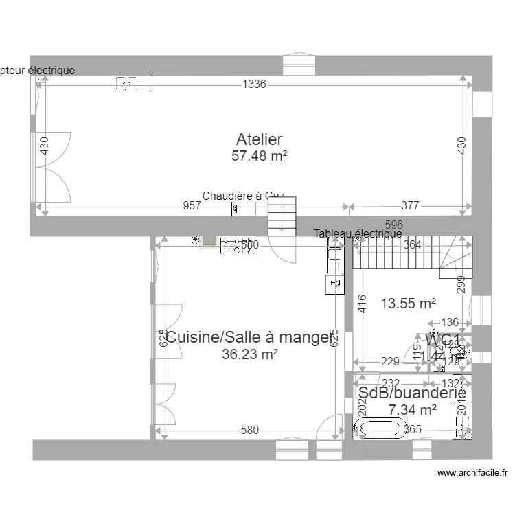Plans Ttipittoenea. Plan de 
