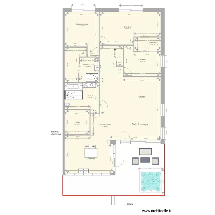 AVP CONSTANCE MENUISIERIES. Plan de 