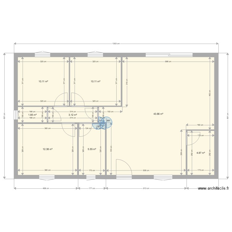 Maison 95m. Plan de 0 pièce et 0 m2