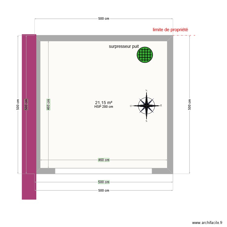 garage1. Plan de 0 pièce et 0 m2