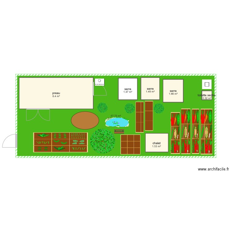 test 1 . Plan de 0 pièce et 0 m2