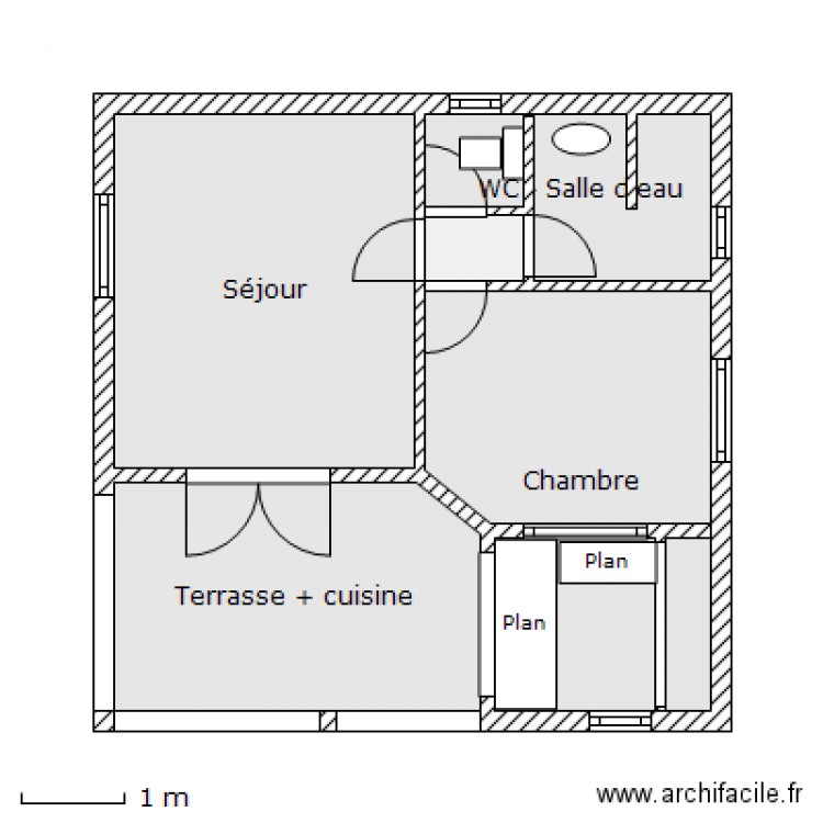 ti figues2. Plan de 0 pièce et 0 m2