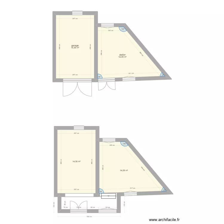 projet Claudy existant. Plan de projet Claudy existant. Plan de