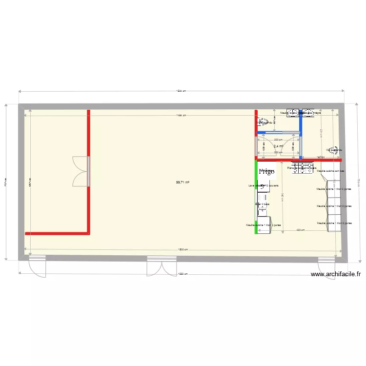foyer 2. Plan de 