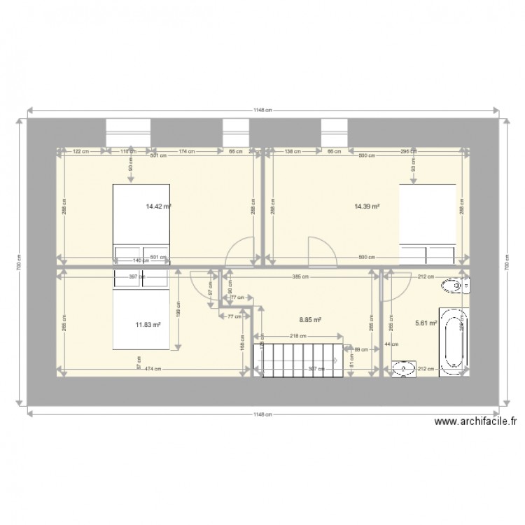 medie 1. Plan de 0 pièce et 0 m2