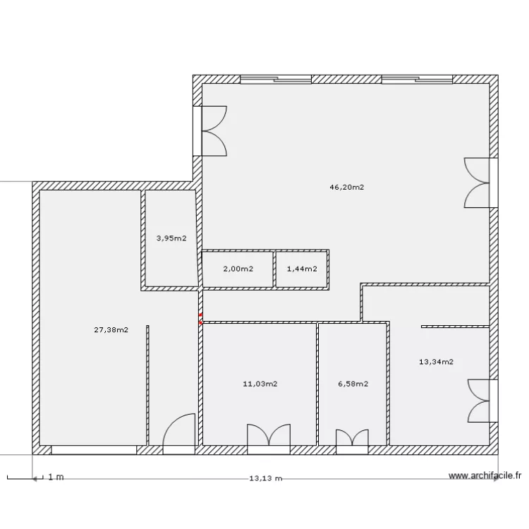 Korb Robion. Plan de 