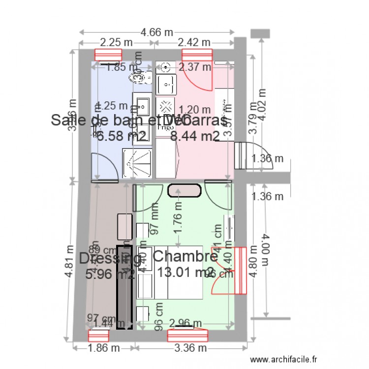 agrandissement 30. Plan de 0 pièce et 0 m2