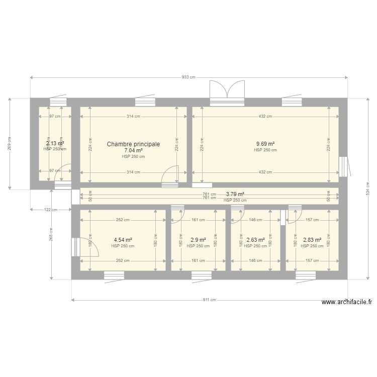 REAMENAGEMENT MAISON. Plan de 0 pièce et 0 m2