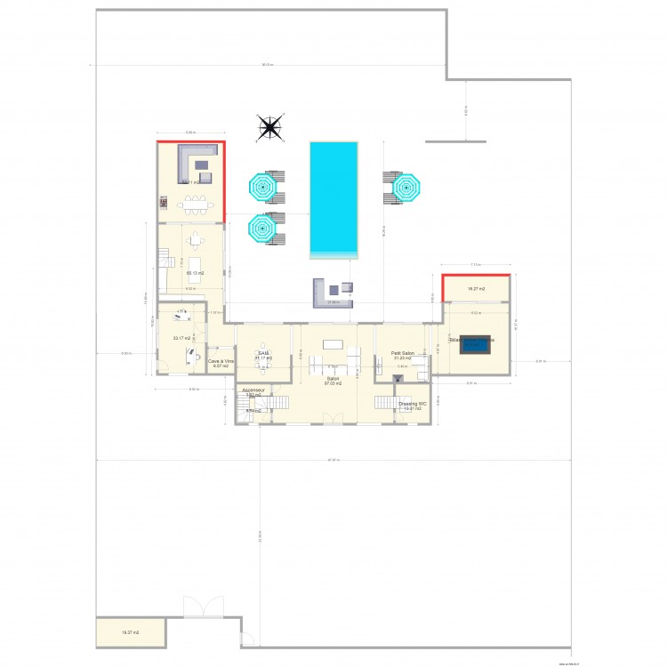 RDC v3 Meubles. Plan de 0 pièce et 0 m2