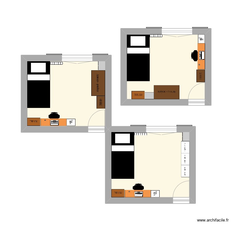 CHAMBRE. Plan de 0 pièce et 0 m2