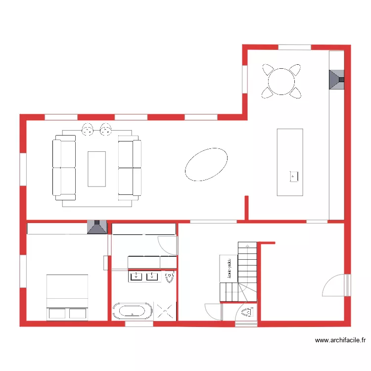 GM simu RDC H3 V2. Plan de 