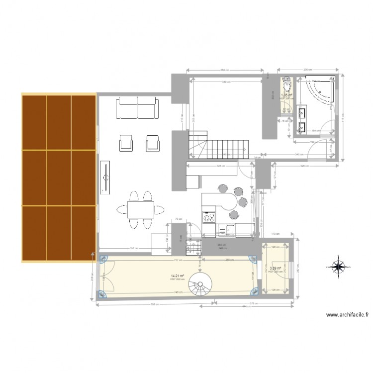 PLAN ED2. Plan de 0 pièce et 0 m2