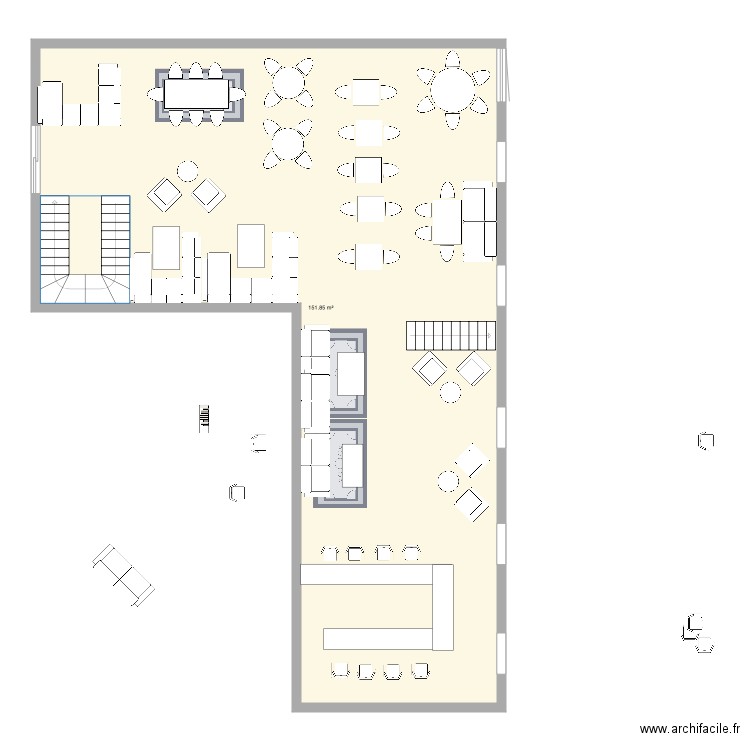 BOB ETAGE BAR 5. Plan de 0 pièce et 0 m2