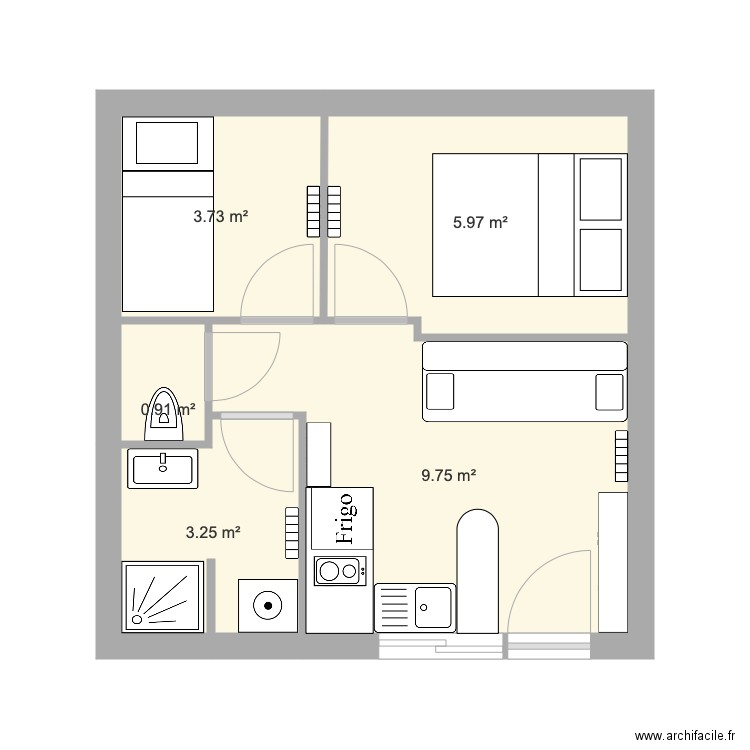 PROJET NADINE 2. Plan de 0 pièce et 0 m2