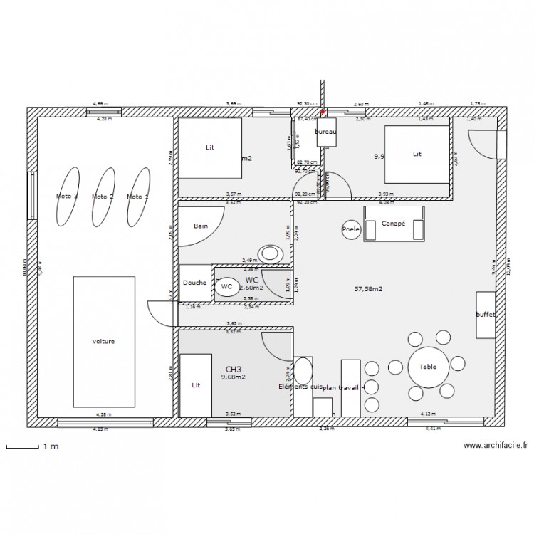 Version 3. Plan de 0 pièce et 0 m2