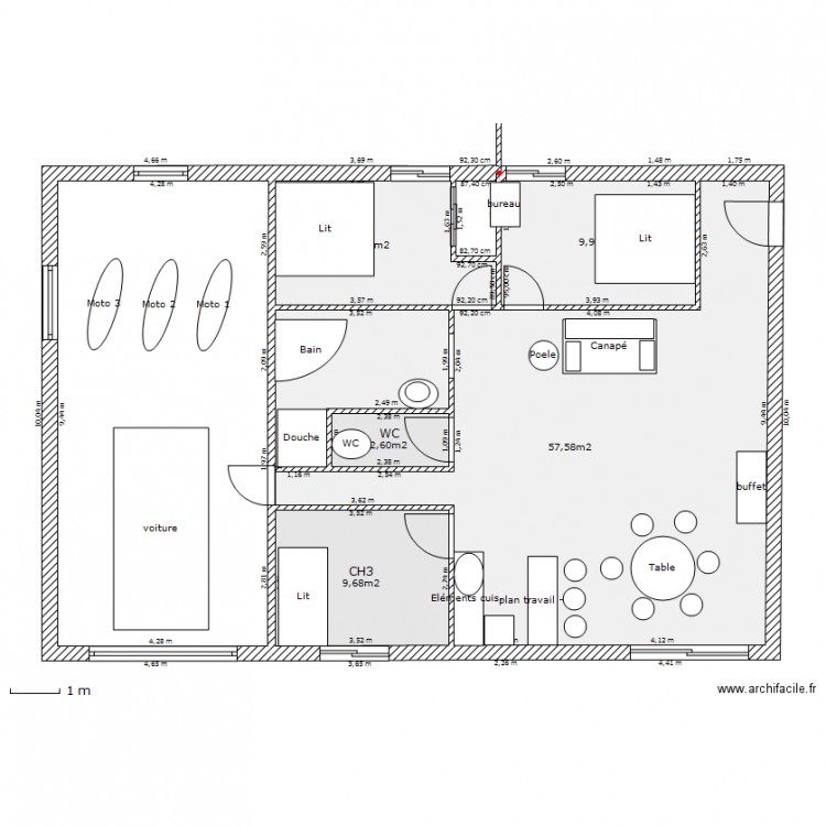 Version 3. Plan de 0 pièce et 0 m2