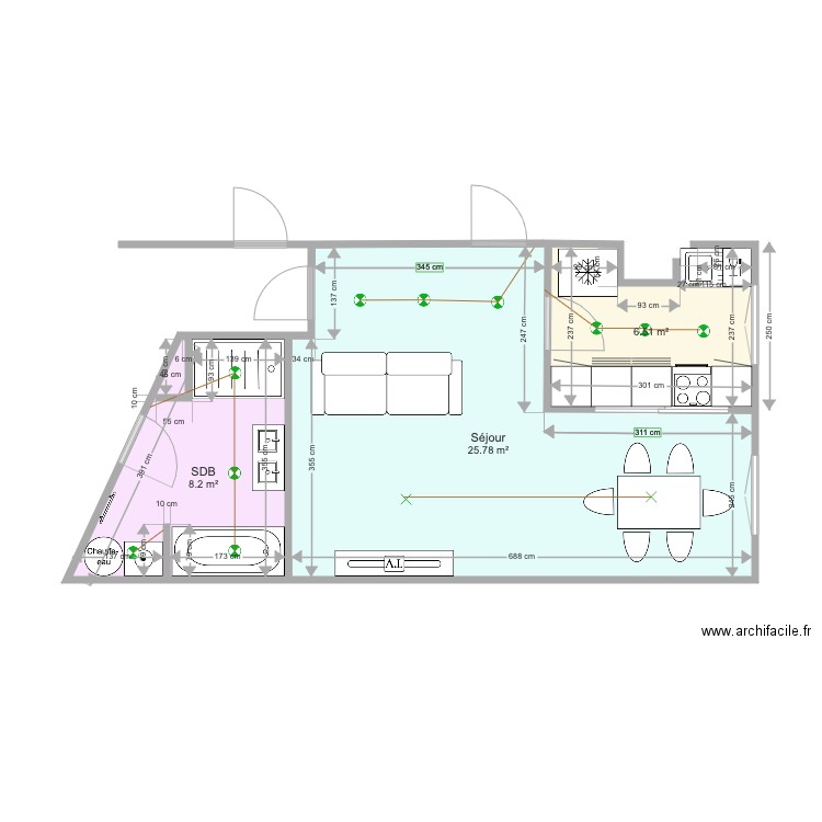 140 cours tolstoI 4G. Plan de 0 pièce et 0 m2