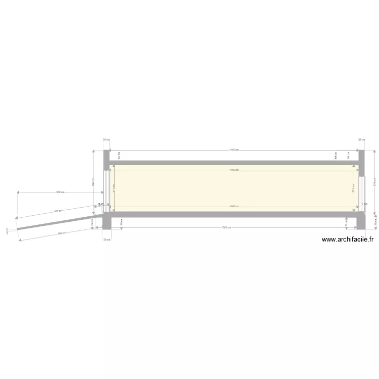 Coupe terrain BB Garage. Plan de Coupe terrain BB Garage. Plan de