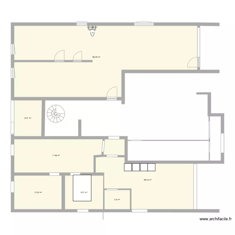 BERLICANTd&eacute;part. Plan de 