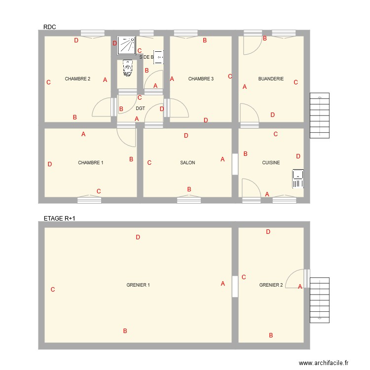 champlon. Plan de 0 pièce et 0 m2