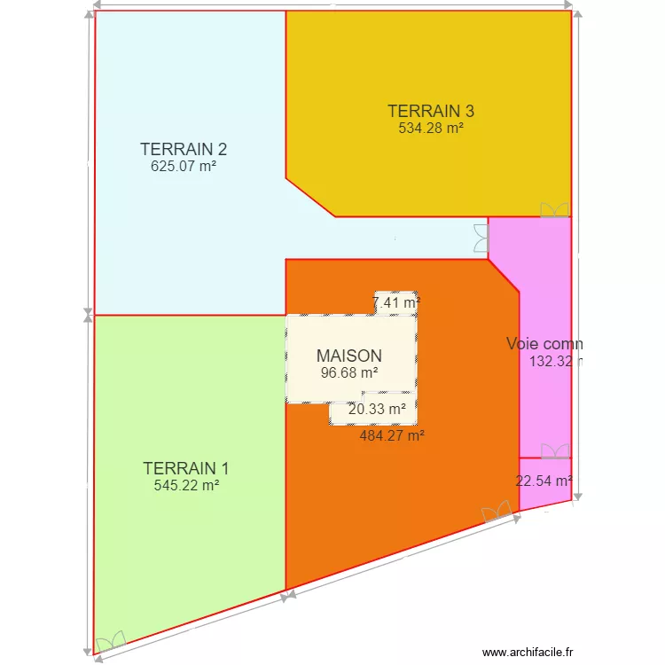 Ile ol&eacute;ron. Plan de 