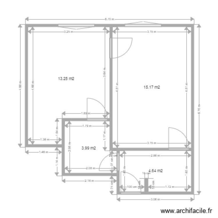 Rennes. Plan de 0 pièce et 0 m2
