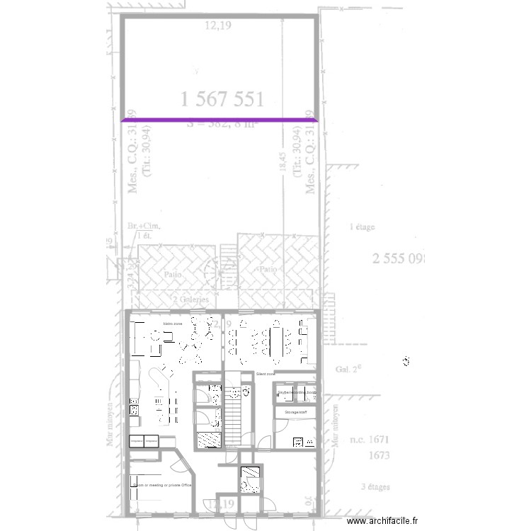 Champlain projet 1. Plan de 0 pièce et 0 m2