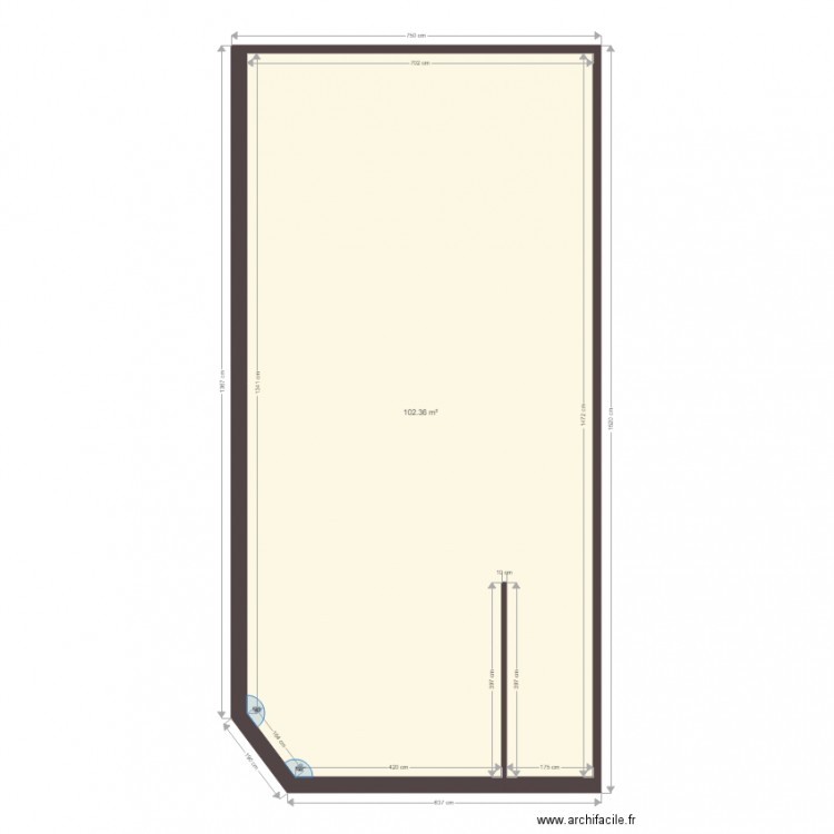 MARBOTIN. Plan de 0 pièce et 0 m2