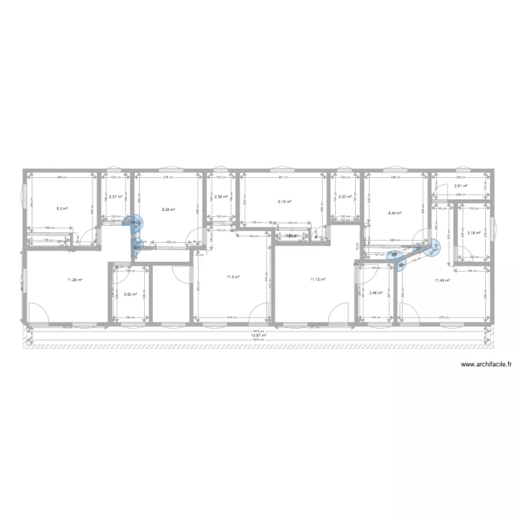 Studio22. Plan de Studio22. Plan de