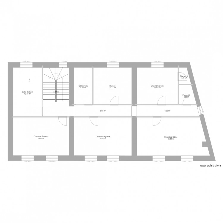 RDC Lapalud. Plan de 0 pièce et 0 m2