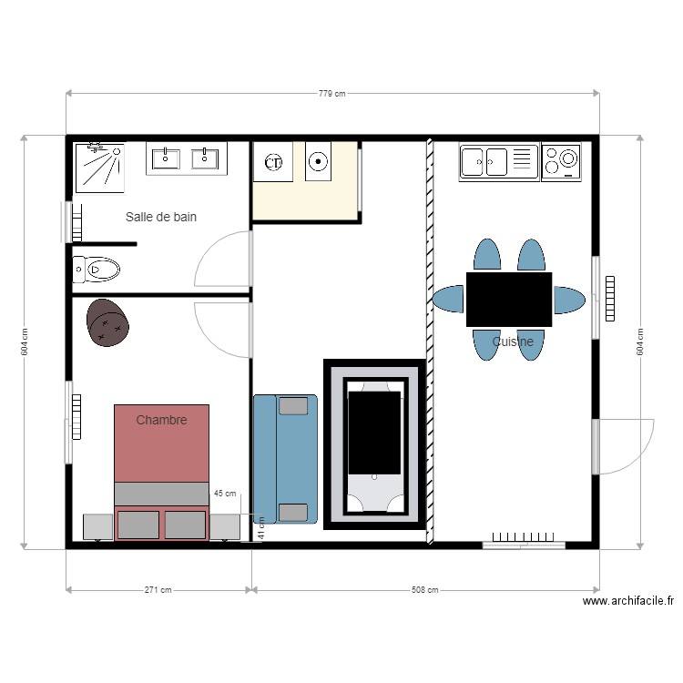  MOD. Plan de 0 pièce et 0 m2