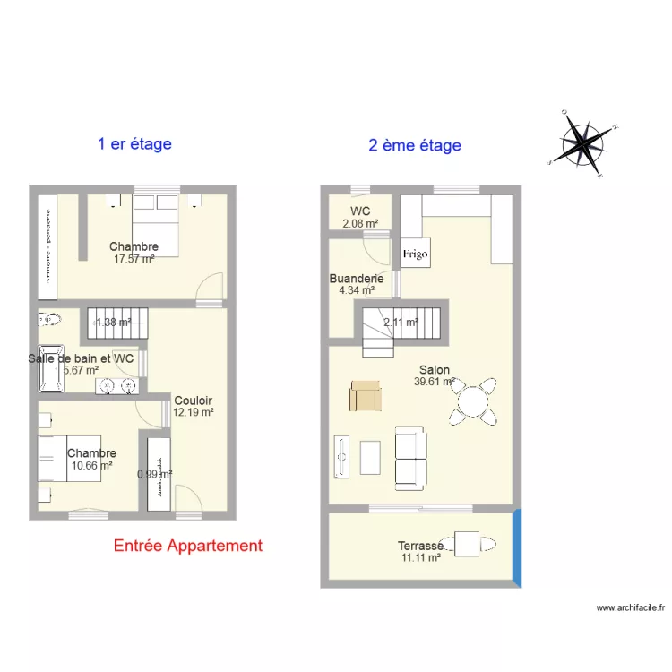 ANTOINE guillemin. Plan de 