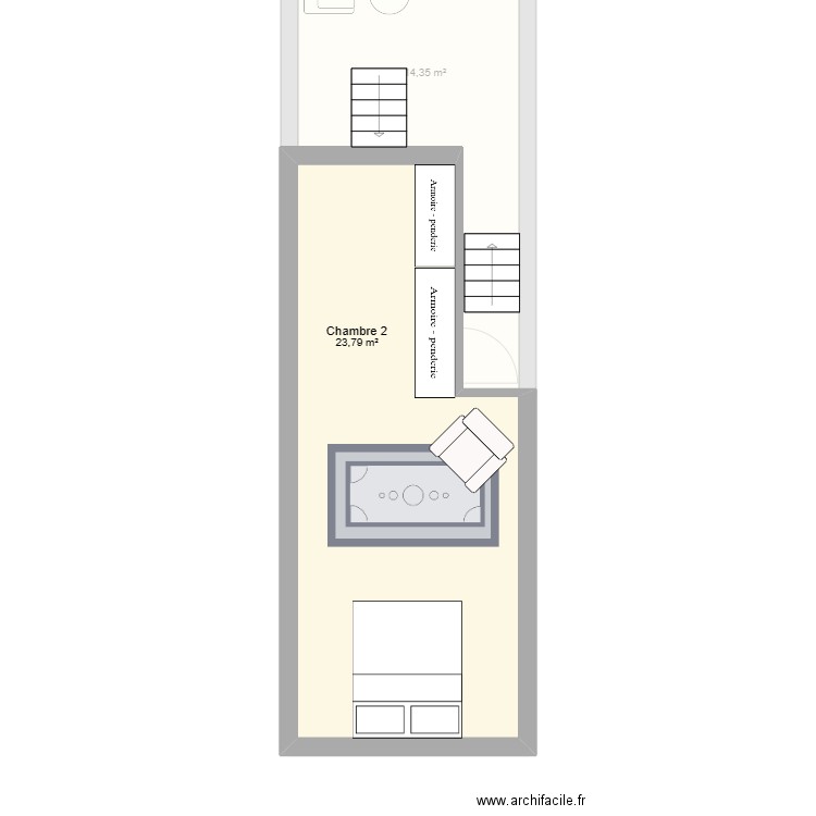 LAY SAINT CHRISTOPHE A. Plan de 10 pièces et 131 m2