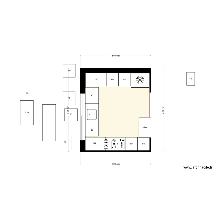 mason NL. Plan de 0 pièce et 0 m2