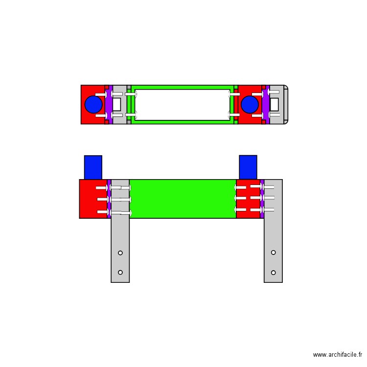 plan porte outil machine US. Plan de 0 pièce et 0 m2