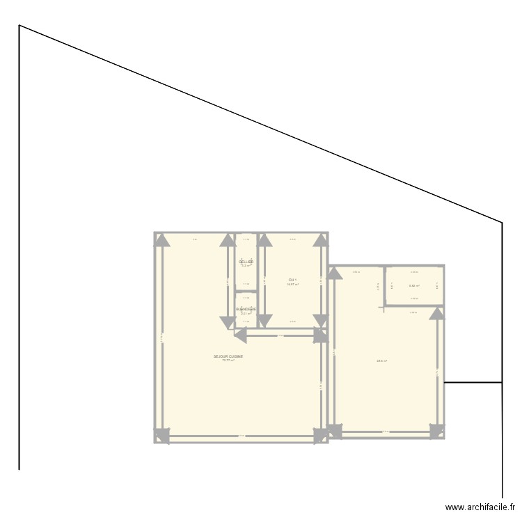 debut. Plan de 0 pièce et 0 m2