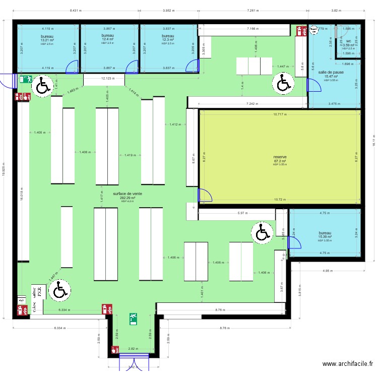 St Soupplets apres travaux. Plan de 0 pièce et 0 m2