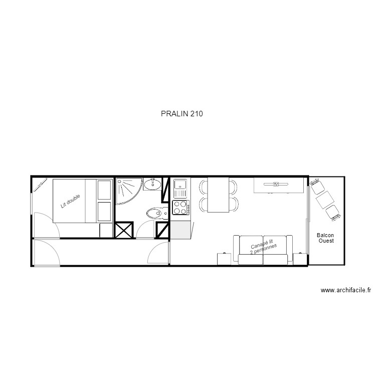PRA210. Plan de 0 pièce et 0 m2