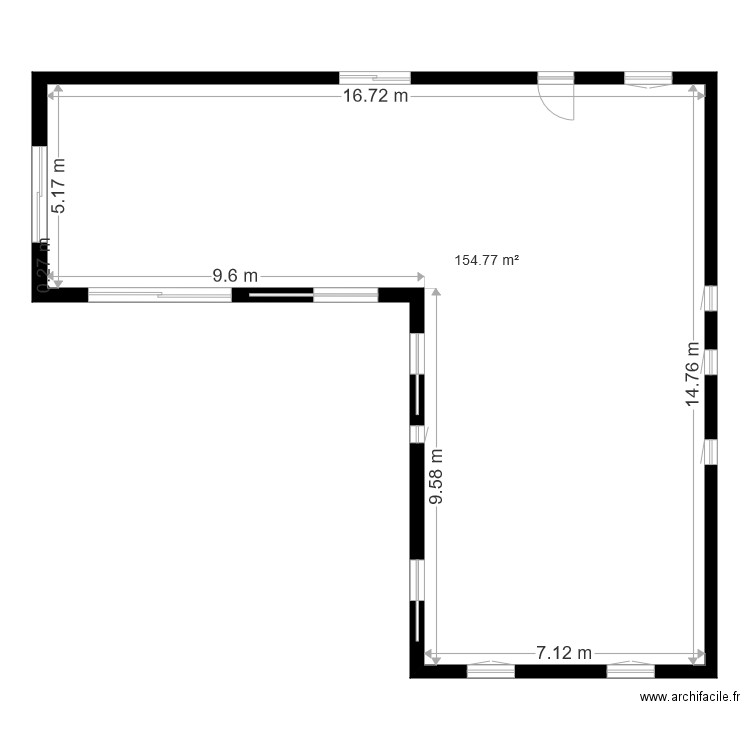 Plans sans cloison. Plan de 0 pièce et 0 m2