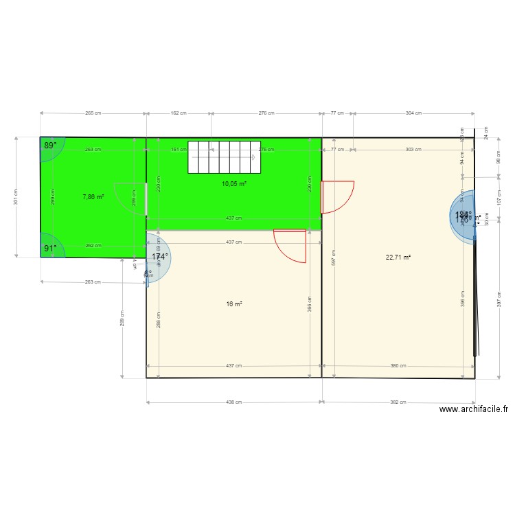 +2 tranquilité.. Plan de 0 pièce et 0 m2