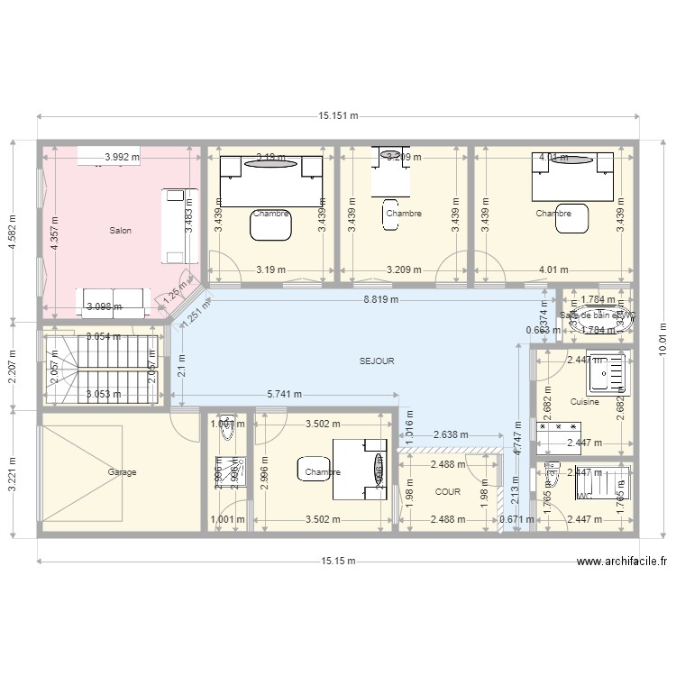 OUMAR LY 2. Plan de 0 pièce et 0 m2