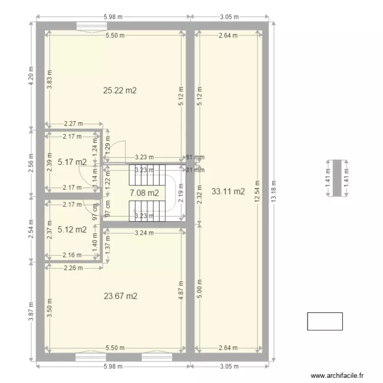 lhlr rdc. Plan de 
